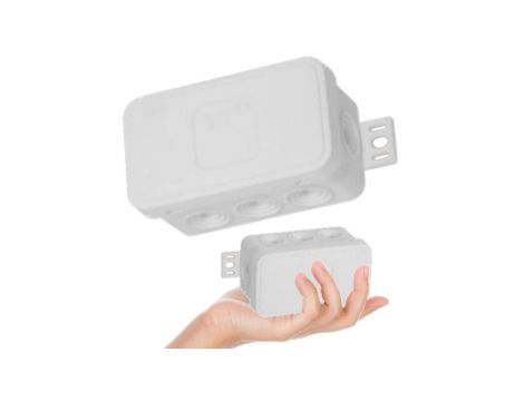 VIPLAST Puszka V8 Bryzgoszczelna Biała IP54