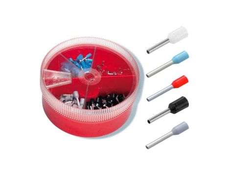 Asortyment końcówek tulejkowych, 4 - 6 - 10 - 16 mm