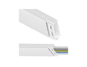 Korytko Kablowe Listwa Kanał Elektroinstalacyjny 60x210x2000mm 2m 1 szt AKS