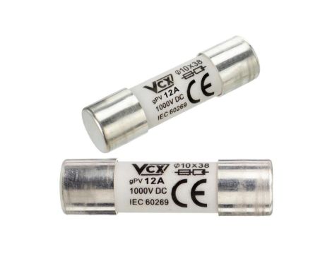 WKŁADKA TOPIKOWA SOLARNA DC 10X38 12A