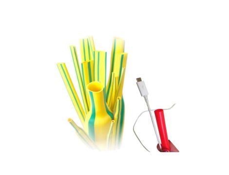 Trytyt Rurka termokurczliwa RTS-1,6/0,8ZZ żółto-zielony