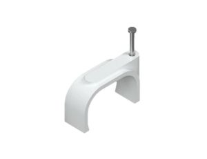 AKS-ZIELONKA UKP 6 FLOP 6mm 25 sztuk Uchwyt Kabli Płaskich