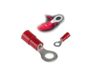 Trytyt Końcówka oczkowa izolowana TIKO-1M5CR czerwony