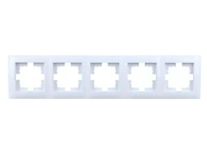 WESA Ramka Pięciokrotna do Gniazd Pionowa Pozioma