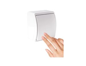 VIPLAST KOALA Łącznik Jednobiegunowy Hermetyczny Biały