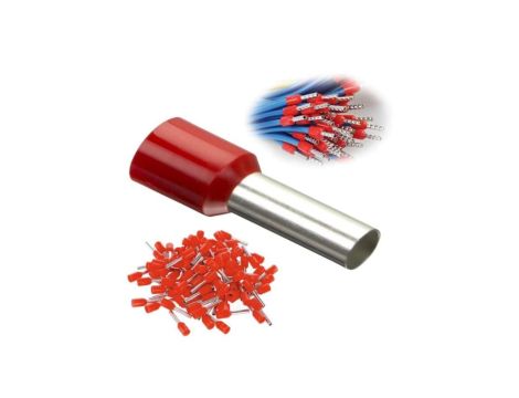 Trytyt Końcówka tulejkowa izolowana DUI-10,0-12CR czerwony 100szt