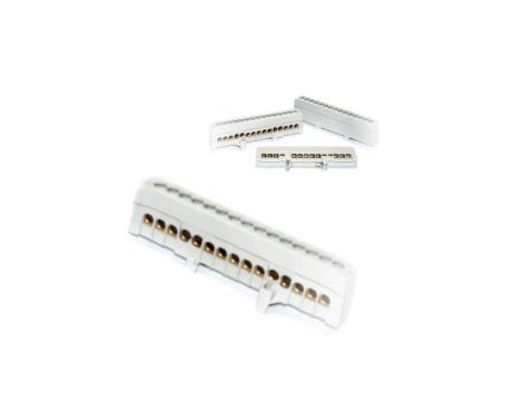 Trytyt Zacisk rozgałęźny izolowany N/PE-15-F szary