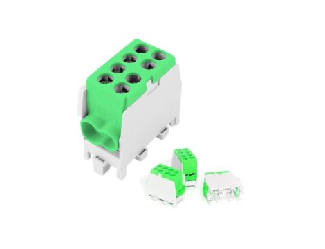 Trytyt Zacisk odgałęźny HLAK-25-1/2ZI zielony