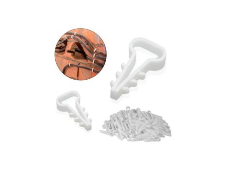 Trytyt Uchwyt wbijany do mocowania przewodów płaskich UWP-3K 100szt