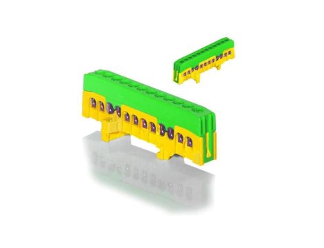 Trytyt Zacisk rozgałęźny izolowany PE-12-F żółto-zielony