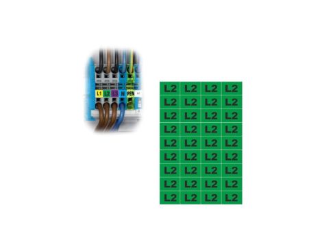 Trytyt Arkusz samoprzylepny oznacznik faza L2 NOZ-L2