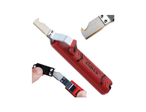 Nóż do kabli z ostrzem hakowym o średnicy 8-28mm