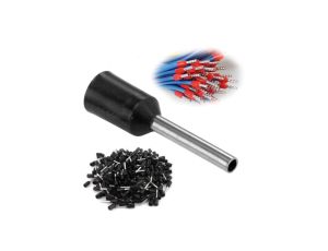 Trytyt Końcówka tulejkowa izolowana DUI-1,5-12CZ czarny 100szt