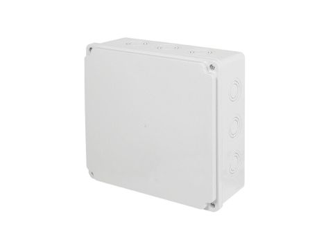 Puszka instalacyjna n/t ABS 200x1200x80 biała IP65 PI.200x200x80