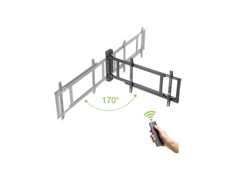 uchwyt ścienny TV LED/LCD 32-75 Cali 50kg Elektryczny Obrót