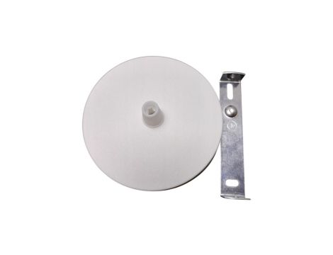 Maskownica sufitowa podsufitka 1x otwór 10mm z tworzywa biała fi:100mm ALKRI