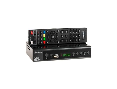 Tuner cyfrowy DVB-T2 HEVC H.265 dekoder telewizji naziemnej Cabletech URZ0336C