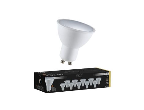 Zestaw 10x żarówka FARI LED GU10 7,5W 3000K ciepła WW 700lm 120st EDO777490 EDO