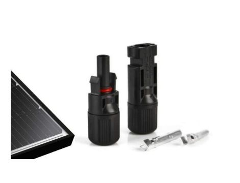 Złącze Solarne Konektor do Paneli MC4 1000V 30A Gniazdo + Wtyk IP67 VCX