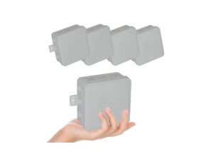 VIPLAST Puszka V7 Bryzgoszczelna Szara IP54 5 Sztuk