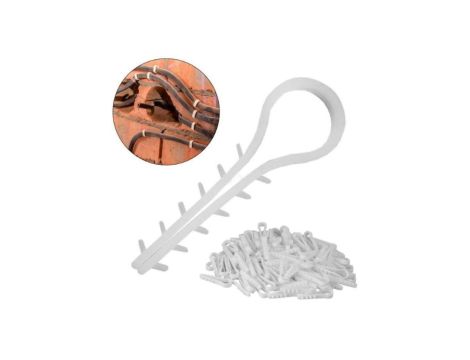 Trytyt Uchwyt wbijany do mocowania przewodów okrągłych UWO-18 50szt