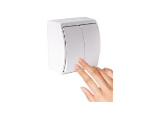 VIPLAST KOALA Łącznik Świecznikowy Hermetyczny Biały