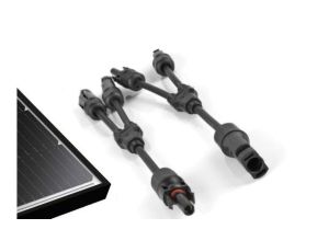 Konektor Złącze Solarne Dwójnik Równoległy z kablem MC4 1000V Y3 do Paneli