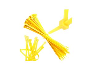 Trytyt Opaska kablowa SCK-190STZO żółty 200x4,5