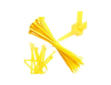 Trytyt Opaska kablowa SCK-190STZO żółty 200x4,5