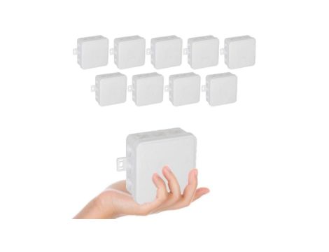 VIPLAST Puszka V5 Bryzgoszczelna Biała IP54 10 szt