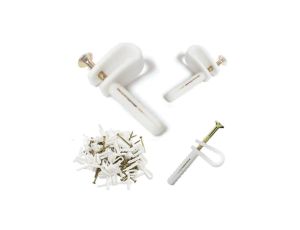 Trytyt Uchwyt z kołkiem szybkiego montażu do mocowania przewodów płaskich UPp 50 szt