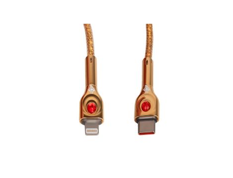 KABEL USB-C LIGHTNING PD LP SZYBKIE ŁADOWANIE DO IPHONE 1M 5A 30W