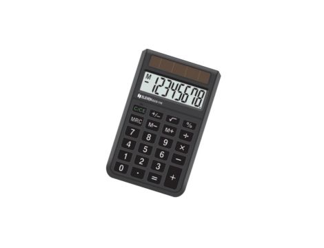 ELEVEN kalkulator kieszonkowy ECO-110 czarny