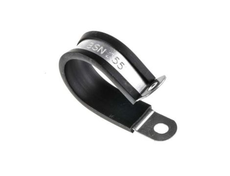 Spinka do kabli Obejma typu P, 25mm, materiał: Stal platerowana, 12.7 x 1.4mm, RS PRO (55 sztuk)