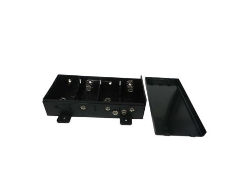 Uchwyt do baterii, x 4, montaż zatrzaskowy