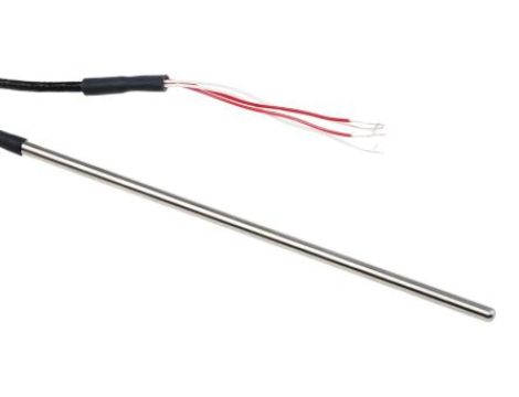 Termopara typ PT 100, -50C do +250C 150mm kabel 2m, Stal nierdzewna