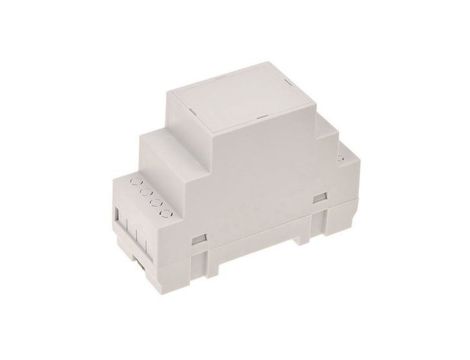 Obudowa DIN, 35.2 x 90.1 x 65.0mm, materiał: ABS, kolor: Jasnoszary, RS PRO