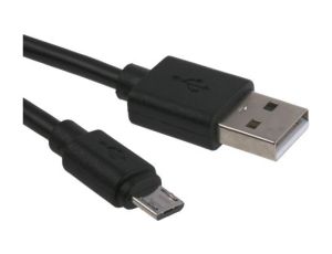 Kabel USB, dł. 1m, kolor: Czarny