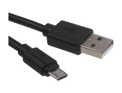 Kabel USB, dł. 1m, kolor: Czarny