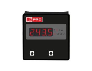 Woltomierz cyfrowy AC LED 4-cala 0C do +50C RS PRO