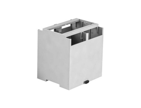 Obudowa DIN, 90 x 106.2 x 114mm, materiał: Poliwęglan, kolor: Jasnoszary, RS PRO