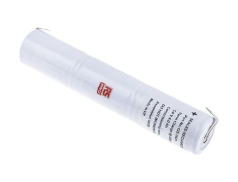 Zestaw akumulatorów NiCd, 3.6V, 4Ah, 3-ogniwowy, RS PRO