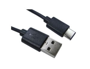 Kabel USB, dł. 3m, kolor: Czarny