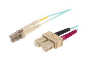 Kabel światłowodowy, średnica: 900m, OM3 Wielomodowy, Niebieski, LC/SC