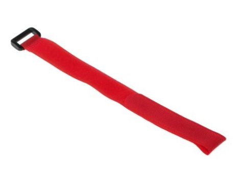 Opaska kablowa z rzepem Czerwony, 310mm 20 mm RS PRO Opaska 179-7183 /10szt./