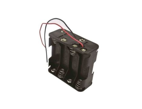 Uchwyt do baterii, x 8, Smycz przewodu