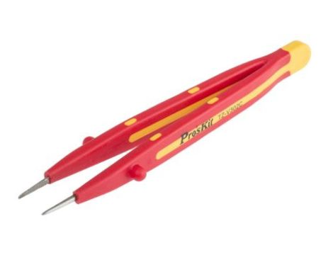 Pęseta, dł. 160, antymagnetyczna, Nie, materiał: Stal nierdzewna, RS PRO