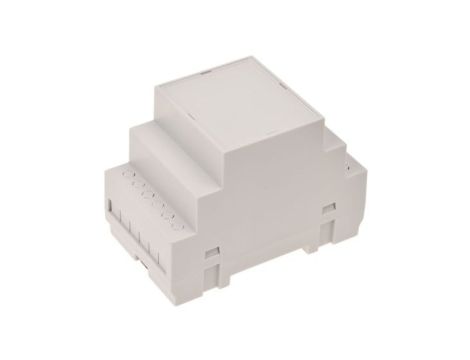 Obudowa DIN, 52.5 x 90.0 x 65.0mm, materiał: ABS, kolor: Jasnoszary, RS PRO