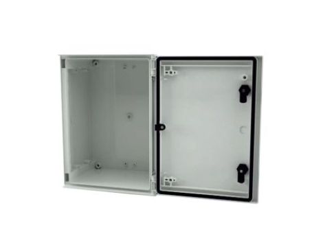 Szafka ścienna rozdzielcza Jasnoszary, materiał: Plastik wzmacniany włóknem szklanym, IP66, RS PRO RAL 7035