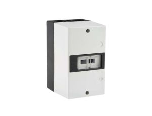 Obudowa DIN, 95.5 x 80 x 135mm, kolor: Biały, IP41, IP55, RS PRO